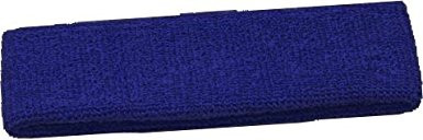 Terry Cloth Headband, Navy