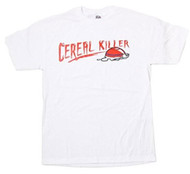 Men's Cereal Killer T Shirt, White