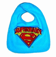 SUPERBABY (SUPERMAN) BLUE BABY BIB