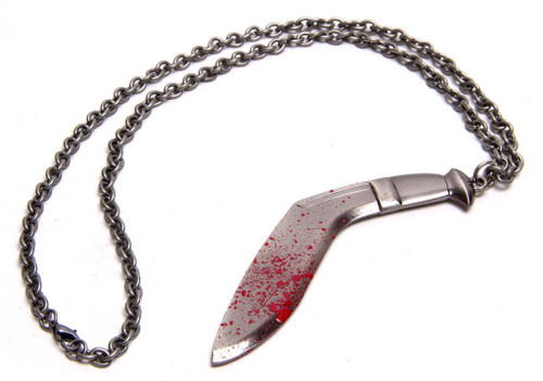 Bloody Machete Necklace