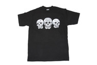 NEW Day of the Dead, Dia de Los Muertos - 3 Skulls T-Shirt