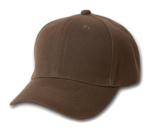 Top Headwear Baseball Cap Hat- Brown
