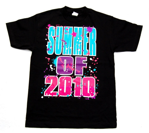 Summer of 2010 Neon Cotton T-Shirt