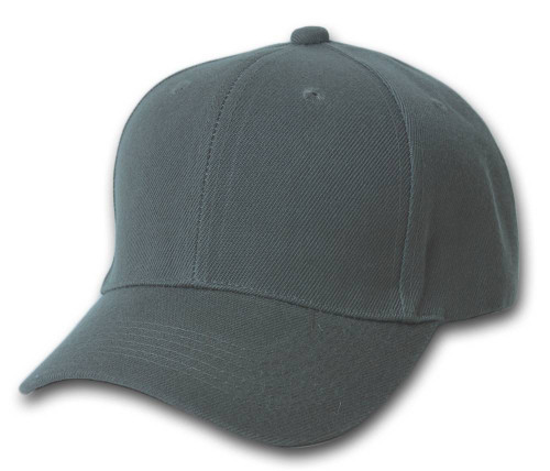 Top Headwear Baseball Cap Hat-Charcoal