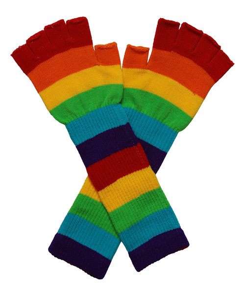 Rainbow Bright Costume Kit, Gloves And Socks