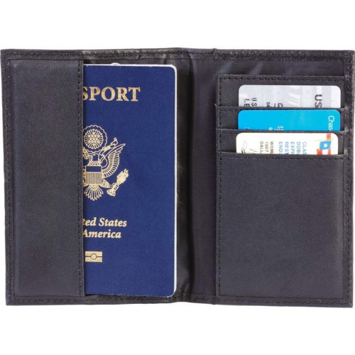 Embassy Solid Genuine Leather Passport Cover
