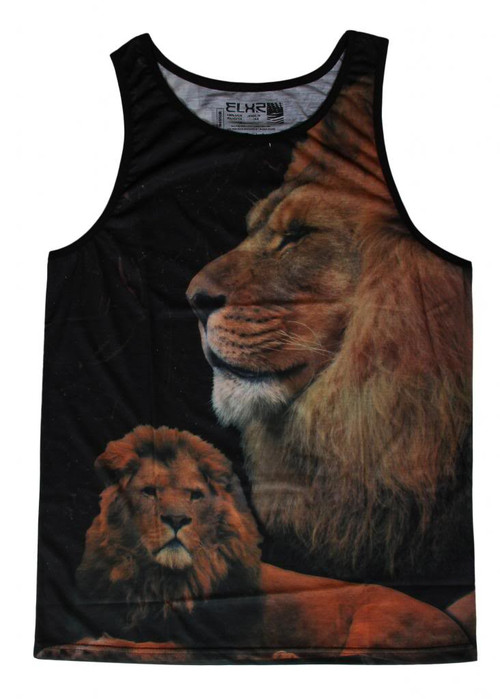 EXR Lion King Mens Short-Sleeve Tank Top