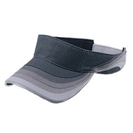 WAVE COTTON VISOR SHADING-OFF PRINT