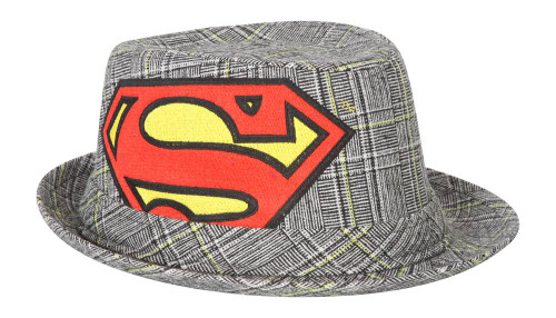 Superman Fedora Bucket Hat L/XL
