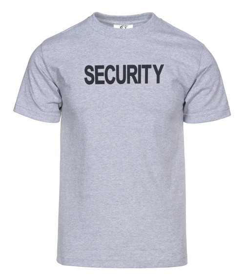 New Grey Security Law Enforcement T-Shirt