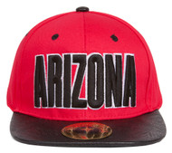 TopHeadwaer Arizona City Snapback w/ Floral Flat Bill