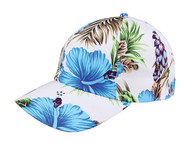 Top Headwear Low Profile Unstructured Floral Cap