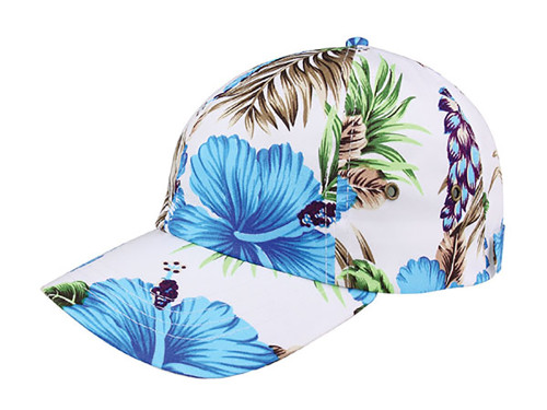 Top Headwear Low Profile Unstructured Floral Cap
