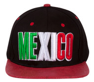 Mexico Country Snapback w/ Floral Flat Bill