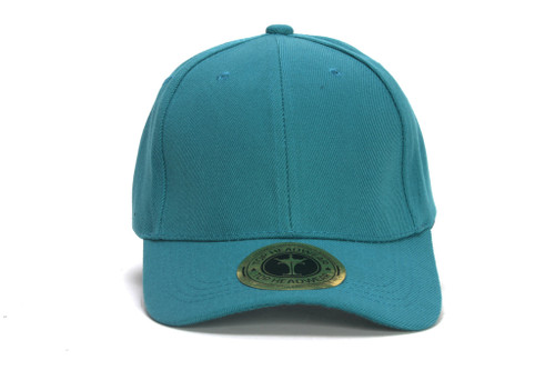 TopHeadwear Hook & Loop Adjustable Cap - Turquoise