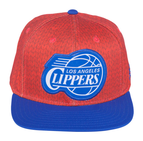 Los Angeles Clipper hat : adidas Los Angeles Clippers Christmas Day On-Court Impact Camo Snapback Hat - Red/Royal Blue