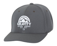 Gravity Outdoor Co. Flex Fit Hat - Grey