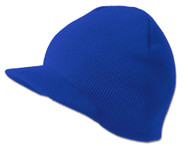 Cuffless Beanie Visor Cap