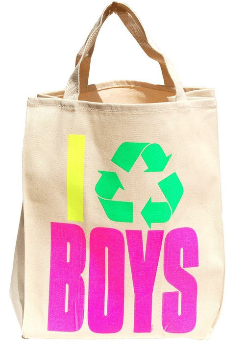 I Recycle Boys Essential Tote Bag - Black