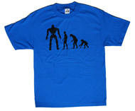 The Evolution of Terminator T-Shirt Royal