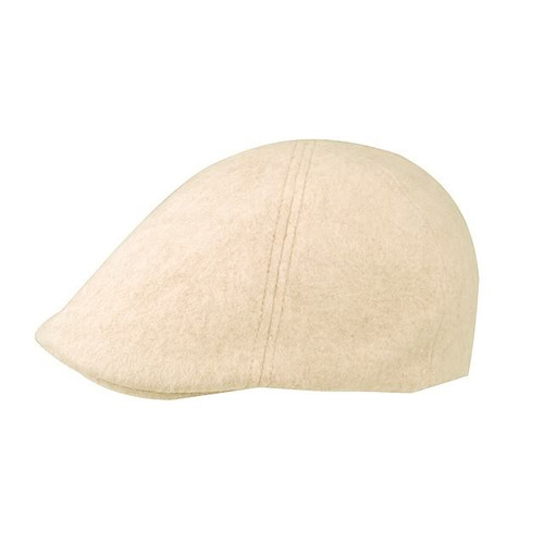 WOOL WINTER IVY CAP - Camel Small/Medium