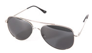 Basic Shadow Aviator Tinted Sunglasses + GT Micro Pouch