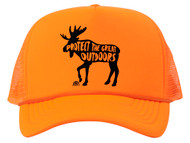 Protect the Great Outdoors Moose Trucker Hat w/ Rope Brim