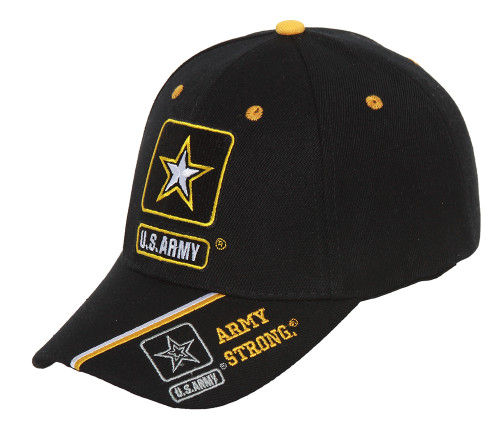 Military Army Star w/ Army Strong Adjustable Hat