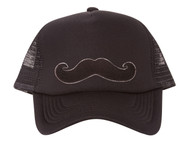 Mustache Patch Trucker Foam Panel Hat