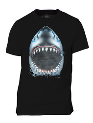 Men's Shark Bite Short-Sleeve T-Shirt