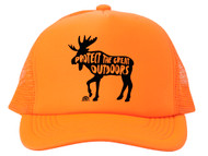 Protect the Great Outdoors Moose Trucker Hat