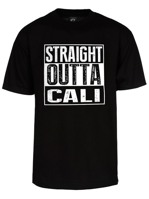 Mens Straight Outta Cali Short-Sleeve T-Shirt