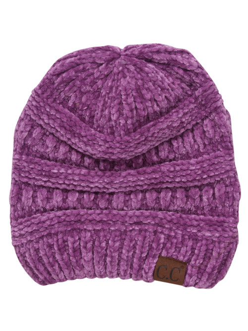 CC Ribbed Chenille Winter Beanie