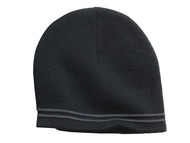 Top Headwear Stripe Sports Fan Beanie