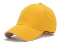 New Gold Kids Blank Hat Cap