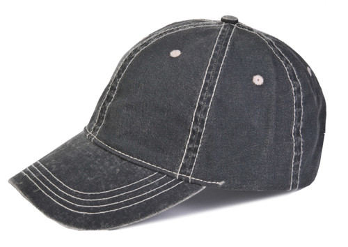 Top Headwear Rusted Seamed Baseball Cap