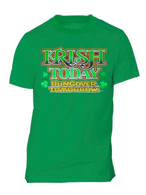 Mens Irish Today Hungover Tomorrow Short-Sleeve T-Shirt