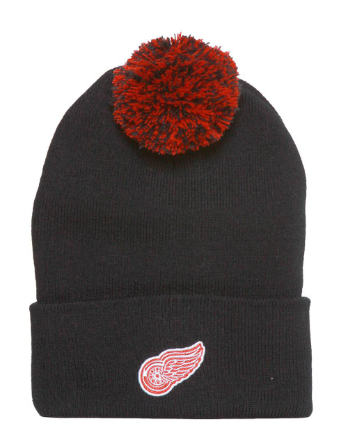 Detroit Red Wings Beanie with Pom