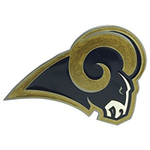 St. Louis Rams Logo Buckle