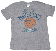Junk Food "Mavericks Est. 1980" Men's Steel-Heather T-Shirt