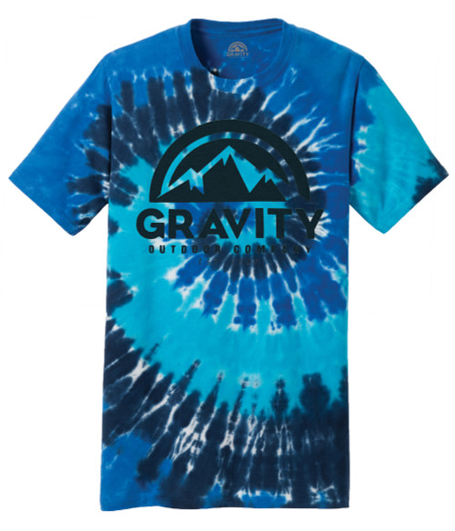 Gravity Outdoor Co. Water-Based Print Tie-Dye T-Shirt
