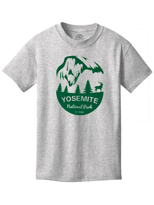 Yosemite National Water-Based Youth Cotton T-Shirt