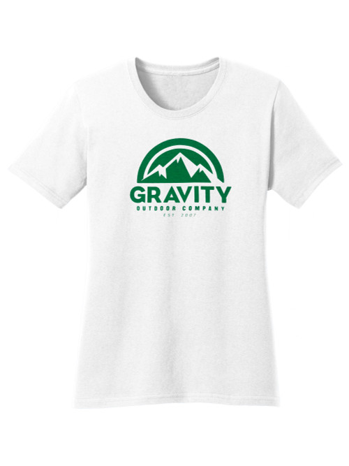 Gravity Outdoor Co. Water-Based Womens Cotton T-Shirt