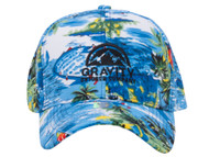 Gravity Outdoor Co. Island Floral Adjustable Baseball Cap