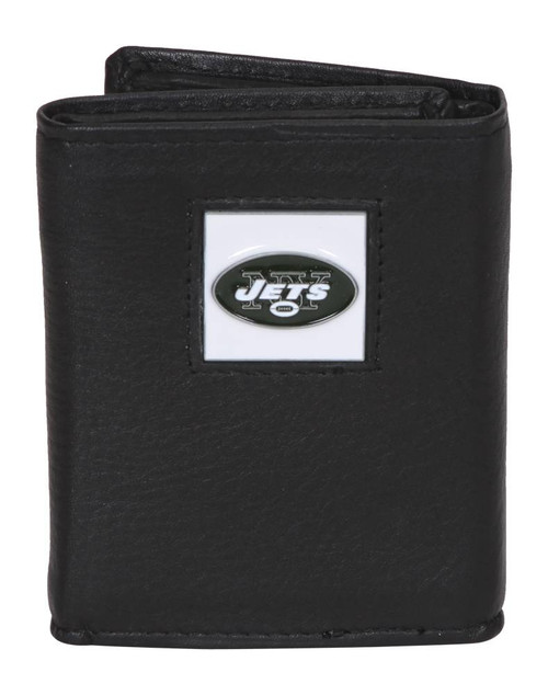 NFL New York Jets Tri-Fold Genuine Leather Wallet
