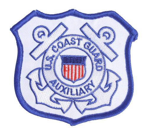 United States Coast Guard Auxiliary Seal Patch