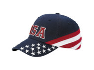 Flag Caps - Navy USA Star