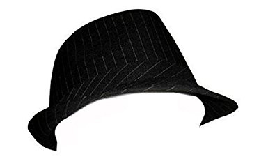 Pinstripe Lightweight Fedora Hat