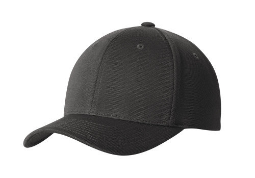 Flex Fitted Baseball Cap Hat - Charcoal