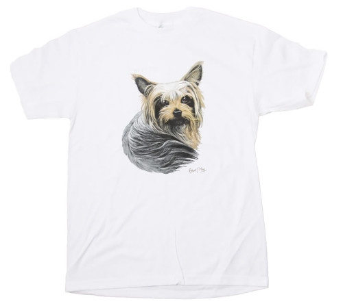 Men's Yorkshire Terrier Print T Shirt